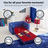 image:imageIdea Nuova Disney Stitch Flip Open Foam Chair Convertible Toddler Couch amp FoldOut Lounger Soft Expandable Sofa for Reading Naps amp Playroom No Assembly RequiredSpiderman