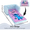 image:imageIdea Nuova Disney Stitch Flip Open Foam Chair Convertible Toddler Couch amp FoldOut Lounger Soft Expandable Sofa for Reading Naps amp Playroom No Assembly RequiredStitch