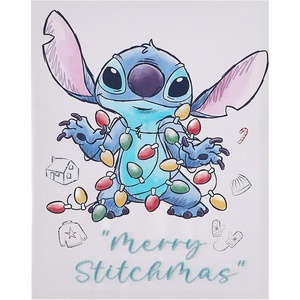 image:imageIdea Nuova Disney Mickey Mouse Christmas Canvas Wall Art Yuletide Fun Holiday Wall Decor with Reindeer Antlers Festive Home Decoration for Living Room Bedroom Kids Room amp Office12X12Disney Stitch