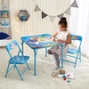 image:imageDisney Stitch Kids Activity Table and Chair Set 3Piece Folding Toddler Table with 2 Chairs Padded Seats Durable Frame for Play Crafts amp SnacksBaby Shark