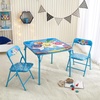 image:imageDisney Stitch Kids Activity Table and Chair Set 3Piece Folding Toddler Table with 2 Chairs Padded Seats Durable Frame for Play Crafts amp SnacksBaby Shark