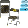 image:imageDisney Stitch Kids Activity Table and Chair Set 3Piece Folding Toddler Table with 2 Chairs Padded Seats Durable Frame for Play Crafts amp SnacksBatman