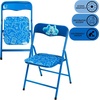 image:imageDisney Stitch Kids Activity Table and Chair Set 3Piece Folding Toddler Table with 2 Chairs Padded Seats Durable Frame for Play Crafts amp SnacksBlues Clues