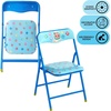 image:imageDisney Stitch Kids Activity Table and Chair Set 3Piece Folding Toddler Table with 2 Chairs Padded Seats Durable Frame for Play Crafts amp SnacksCocomelon