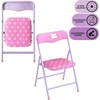 image:imageDisney Stitch Kids Activity Table and Chair Set 3Piece Folding Toddler Table with 2 Chairs Padded Seats Durable Frame for Play Crafts amp SnacksGabbys Dollhouse
