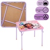 image:imageDisney Stitch Kids Activity Table and Chair Set 3Piece Folding Toddler Table with 2 Chairs Padded Seats Durable Frame for Play Crafts amp SnacksGabbys Dollhouse