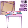 image:imageDisney Stitch Kids Activity Table and Chair Set 3Piece Folding Toddler Table with 2 Chairs Padded Seats Durable Frame for Play Crafts amp SnacksJojo Siwa