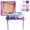 image:imageDisney Stitch Kids Activity Table and Chair Set 3Piece Folding Toddler Table with 2 Chairs Padded Seats Durable Frame for Play Crafts amp SnacksMy Little Pony
