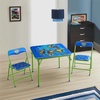 image:imageDisney Stitch Kids Activity Table and Chair Set 3Piece Folding Toddler Table with 2 Chairs Padded Seats Durable Frame for Play Crafts amp SnacksNinja Turtles