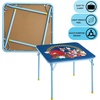 image:imageDisney Stitch Kids Activity Table and Chair Set 3Piece Folding Toddler Table with 2 Chairs Padded Seats Durable Frame for Play Crafts amp SnacksSonic the Hedgehog