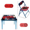 image:imageDisney Stitch Kids Activity Table and Chair Set 3Piece Folding Toddler Table with 2 Chairs Padded Seats Durable Frame for Play Crafts amp SnacksSpiderman
