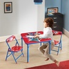 image:imageDisney Stitch Kids Activity Table and Chair Set 3Piece Folding Toddler Table with 2 Chairs Padded Seats Durable Frame for Play Crafts amp SnacksSpidey and His Amazing Friends