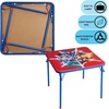 image:imageDisney Stitch Kids Activity Table and Chair Set 3Piece Folding Toddler Table with 2 Chairs Padded Seats Durable Frame for Play Crafts amp SnacksSpidey and His Amazing Friends