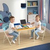image:imageDisney Stitch Kids Activity Table and Chair Set 3Piece Folding Toddler Table with 2 Chairs Padded Seats Durable Frame for Play Crafts amp SnacksStitch