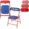 image:imageDisney Stitch Kids Activity Table and Chair Set 3Piece Folding Toddler Table with 2 Chairs Padded Seats Durable Frame for Play Crafts amp SnacksSuper Mario