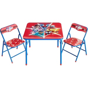 image:imageDisney Stitch Kids Activity Table and Chair Set 3Piece Folding Toddler Table with 2 Chairs Padded Seats Durable Frame for Play Crafts amp SnacksSpidey and His Amazing Friends