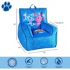 image:imageIdea Nuova Bluey Kids Micromink Bean Bag Sofa ChairSoft Padded Toddler Seat with Piping amp Carry HandleCozy Lounge Chair for Ages 3Blues Clues