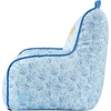 image:imageIdea Nuova Bluey Kids Micromink Bean Bag Sofa ChairSoft Padded Toddler Seat with Piping amp Carry HandleCozy Lounge Chair for Ages 3Bluey