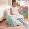 image:imageIdea Nuova Bluey Kids Micromink Bean Bag Sofa ChairSoft Padded Toddler Seat with Piping amp Carry HandleCozy Lounge Chair for Ages 3Little Mermaid