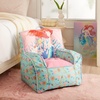 image:imageIdea Nuova Bluey Kids Micromink Bean Bag Sofa ChairSoft Padded Toddler Seat with Piping amp Carry HandleCozy Lounge Chair for Ages 3Little Mermaid