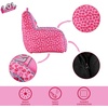 image:imageIdea Nuova Bluey Kids Micromink Bean Bag Sofa ChairSoft Padded Toddler Seat with Piping amp Carry HandleCozy Lounge Chair for Ages 3Lol Surprise