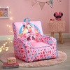 image:imageIdea Nuova Bluey Kids Micromink Bean Bag Sofa ChairSoft Padded Toddler Seat with Piping amp Carry HandleCozy Lounge Chair for Ages 3Minnie Mouse