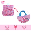 image:imageIdea Nuova Bluey Kids Micromink Bean Bag Sofa ChairSoft Padded Toddler Seat with Piping amp Carry HandleCozy Lounge Chair for Ages 3Minnie Mouse
