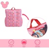 image:imageIdea Nuova Bluey Kids Micromink Bean Bag Sofa ChairSoft Padded Toddler Seat with Piping amp Carry HandleCozy Lounge Chair for Ages 3Princess
