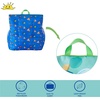 image:imageIdea Nuova Bluey Kids Micromink Bean Bag Sofa ChairSoft Padded Toddler Seat with Piping amp Carry HandleCozy Lounge Chair for Ages 3Ryans World