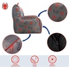 image:imageIdea Nuova Bluey Kids Micromink Bean Bag Sofa ChairSoft Padded Toddler Seat with Piping amp Carry HandleCozy Lounge Chair for Ages 3Spiderman