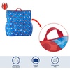 image:imageIdea Nuova Bluey Kids Micromink Bean Bag Sofa ChairSoft Padded Toddler Seat with Piping amp Carry HandleCozy Lounge Chair for Ages 3Spidey and Friends