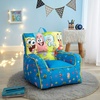 image:imageIdea Nuova Bluey Kids Micromink Bean Bag Sofa ChairSoft Padded Toddler Seat with Piping amp Carry HandleCozy Lounge Chair for Ages 3Spongebob Squarepants