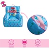 image:imageIdea Nuova Bluey Kids Micromink Bean Bag Sofa ChairSoft Padded Toddler Seat with Piping amp Carry HandleCozy Lounge Chair for Ages 3Trolls