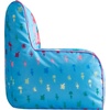 image:imageIdea Nuova Bluey Kids Micromink Bean Bag Sofa ChairSoft Padded Toddler Seat with Piping amp Carry HandleCozy Lounge Chair for Ages 3Trolls