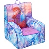image:imageIdea Nuova Bluey Kids Micromink Bean Bag Sofa ChairSoft Padded Toddler Seat with Piping amp Carry HandleCozy Lounge Chair for Ages 3Frozen 2 Purple