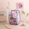 image:imageDreamWorks Trolls Pop Up Hamper with Durable Handles 21H x 135WLol Surprise  Light Pink