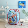 image:imageDreamWorks Trolls Pop Up Hamper with Durable Handles 21H x 135WMickey Mouse  Blue