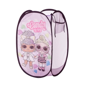 image:imageDreamWorks Trolls Pop Up Hamper with Durable Handles 21H x 135WLol Surprise  Light Pink