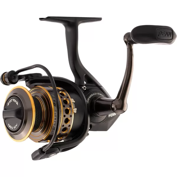 PENN Battle Spinning Reel Kit, Size 5000, Includes Reel Cover and Spare Anodized Aluminum Spool, Right/Left Handle Position, HT-100 Front Drag System