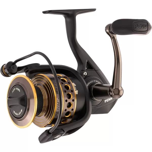 PENN Battle Spinning Reel Kit, Size 5000, Includes Reel Cover and Spare Anodized Aluminum Spool, Right/Left Handle Position, HT-100 Front Drag System