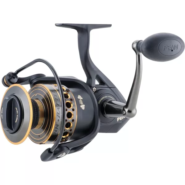 PENN Battle Spinning Reel Kit, Size 5000, Includes Reel Cover and Spare Anodized Aluminum Spool, Right/Left Handle Position, HT-100 Front Drag System