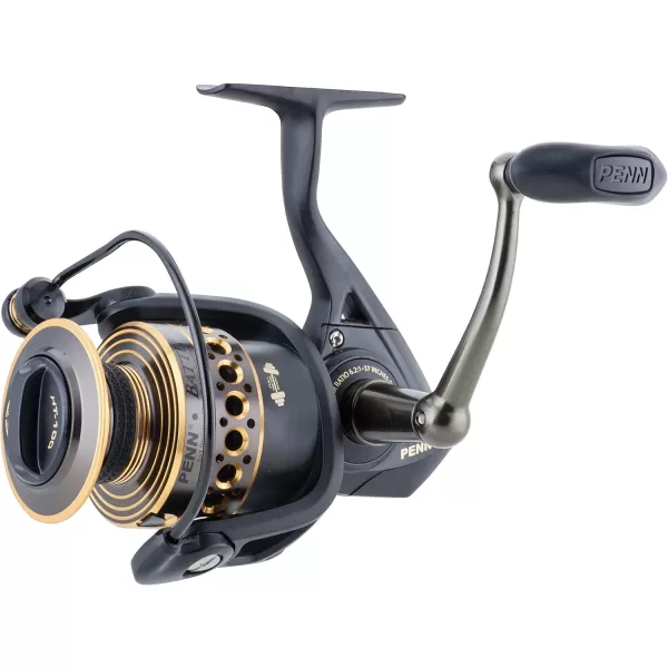 PENN Battle Spinning Reel Kit, Size 5000, Includes Reel Cover and Spare Anodized Aluminum Spool, Right/Left Handle Position, HT-100 Front Drag System