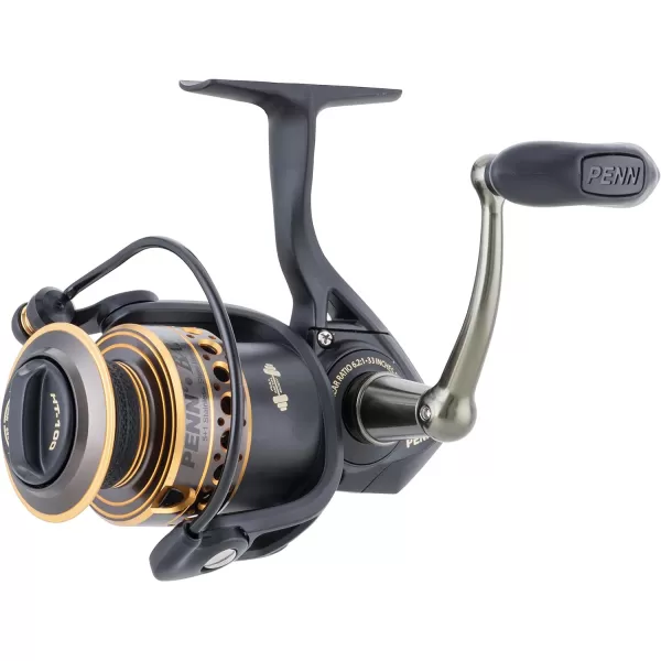 PENN Battle Spinning Reel Kit, Size 5000, Includes Reel Cover and Spare Anodized Aluminum Spool, Right/Left Handle Position, HT-100 Front Drag System