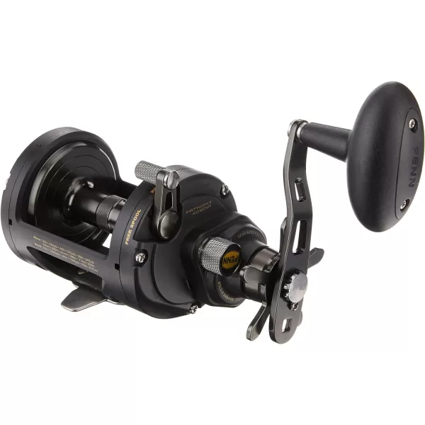 PENN Fathom II Star Drag Conventional Fishing Reel, Black Gold, 25N