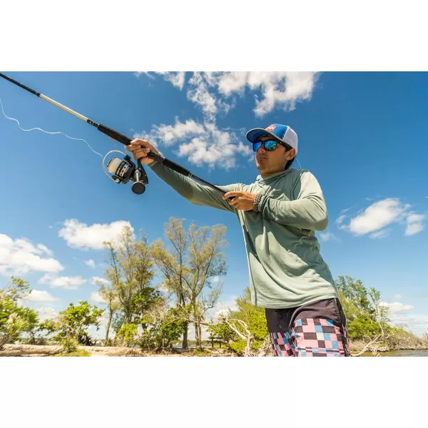 PENN Pursuit III &amp; Pursuit IV Spinning Reel and Fishing Rod Combo