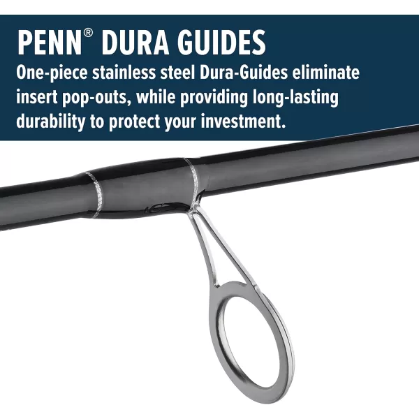 PENN Pursuit III &amp; Pursuit IV Spinning Reel and Fishing Rod Combo