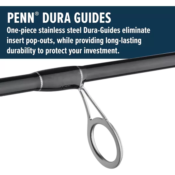 PENN Pursuit III &amp; Pursuit IV Spinning Reel and Fishing Rod Combo