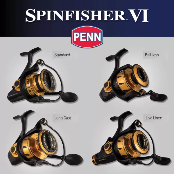 PENN Spinfisher VI Spinning Fishing Reel