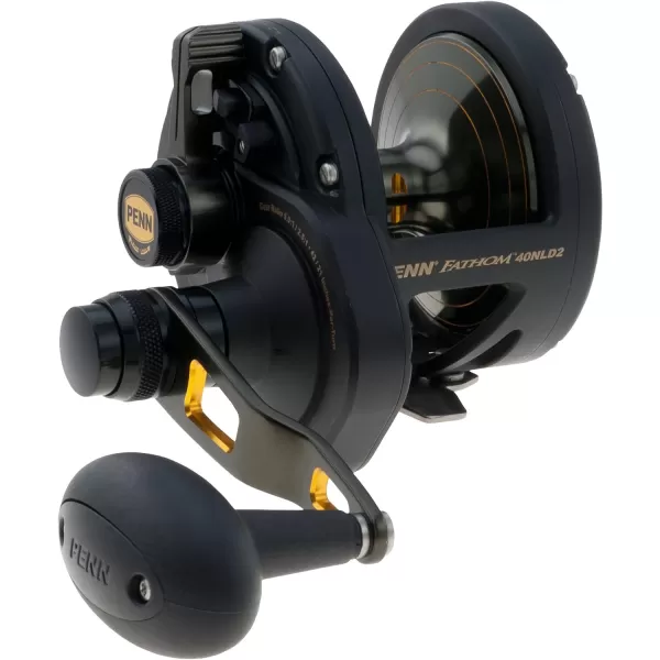 Penn 1292934 Fathom 40N Lever 2-Speed Lever Drag Fishing Reel