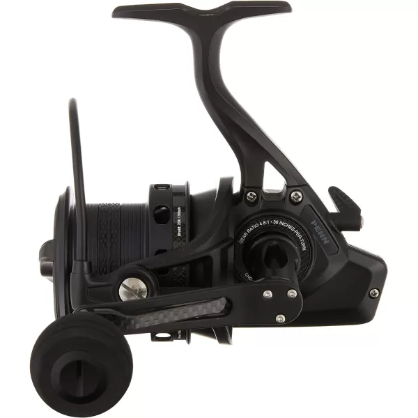 Penn CFTII7000LC Conflict II Long Cast Spinning Reel, Black